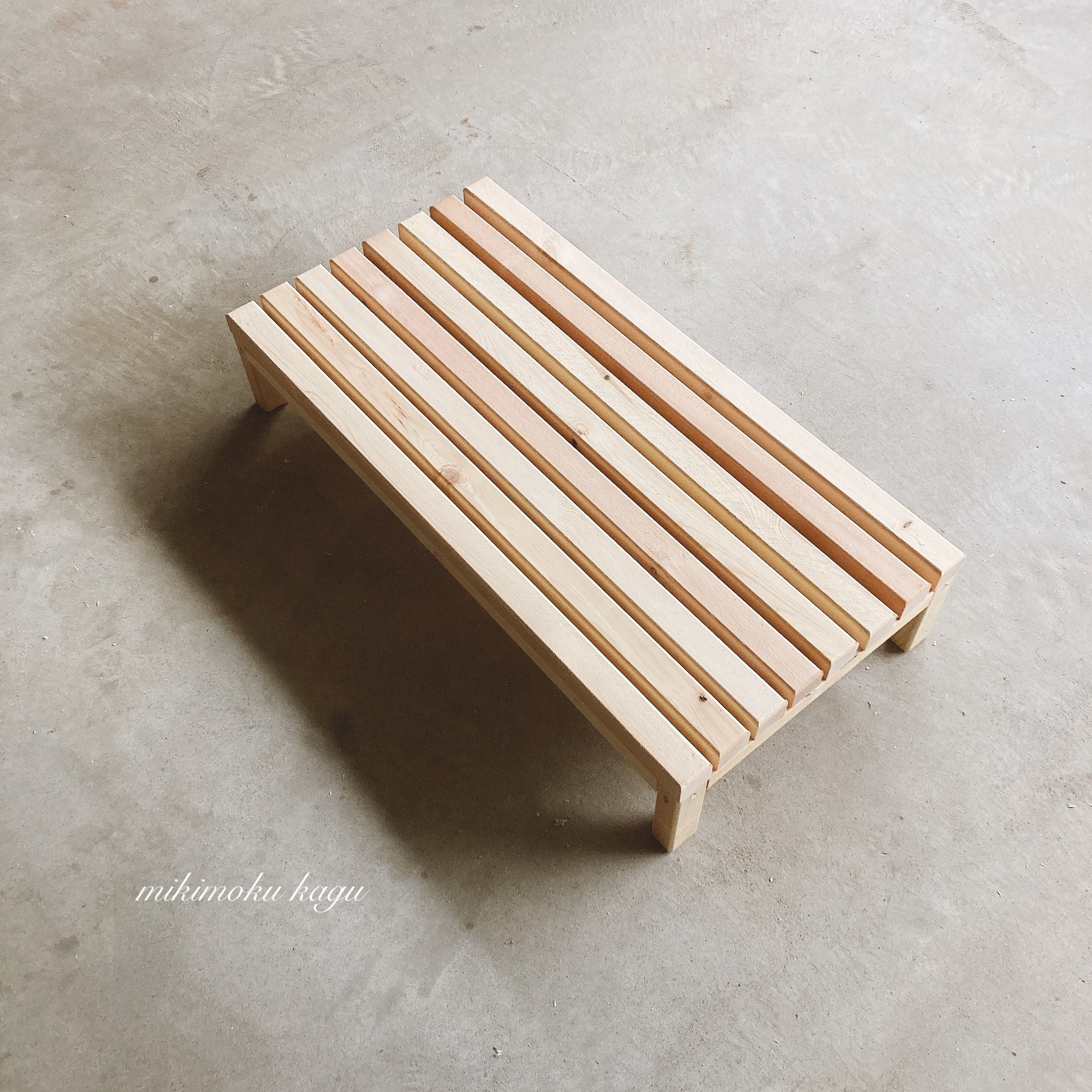 大きなベンチチェア