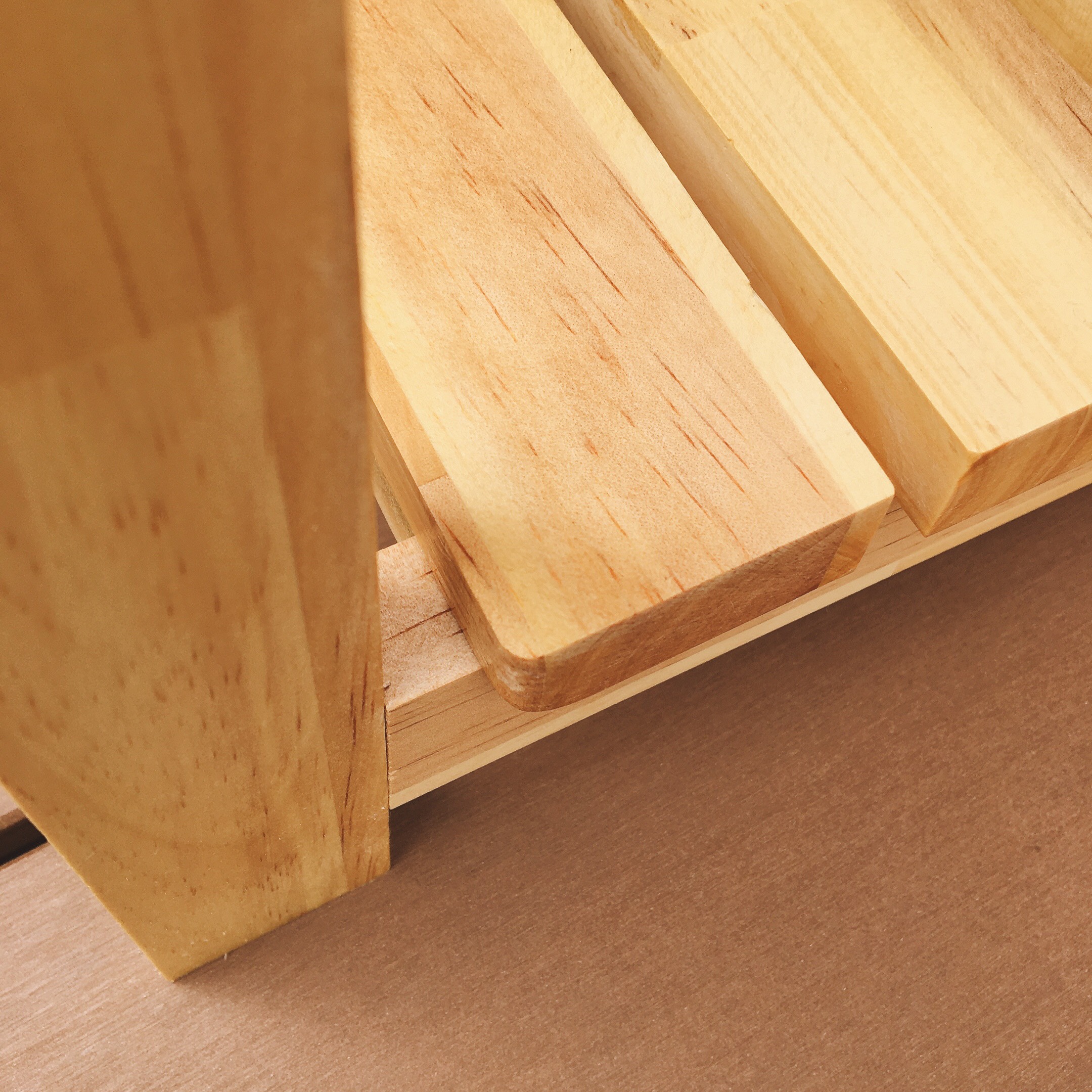 こだわりのベンチチェア