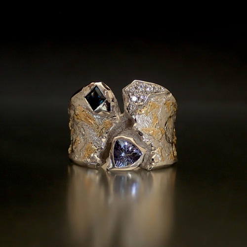 195［一点物］リング タンザナイト 4.2～4.8ct SQ PT – AYAKO