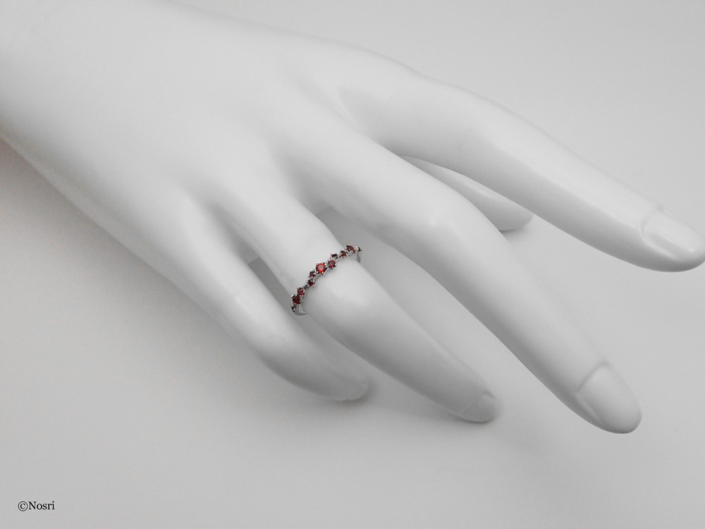 星屑の指輪 オレンジガーネット（エトワール リング）creema限定