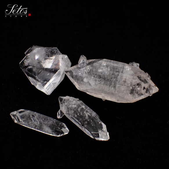 クリアアポフィライト（ 魚眼石）原石（セットb）【天然石