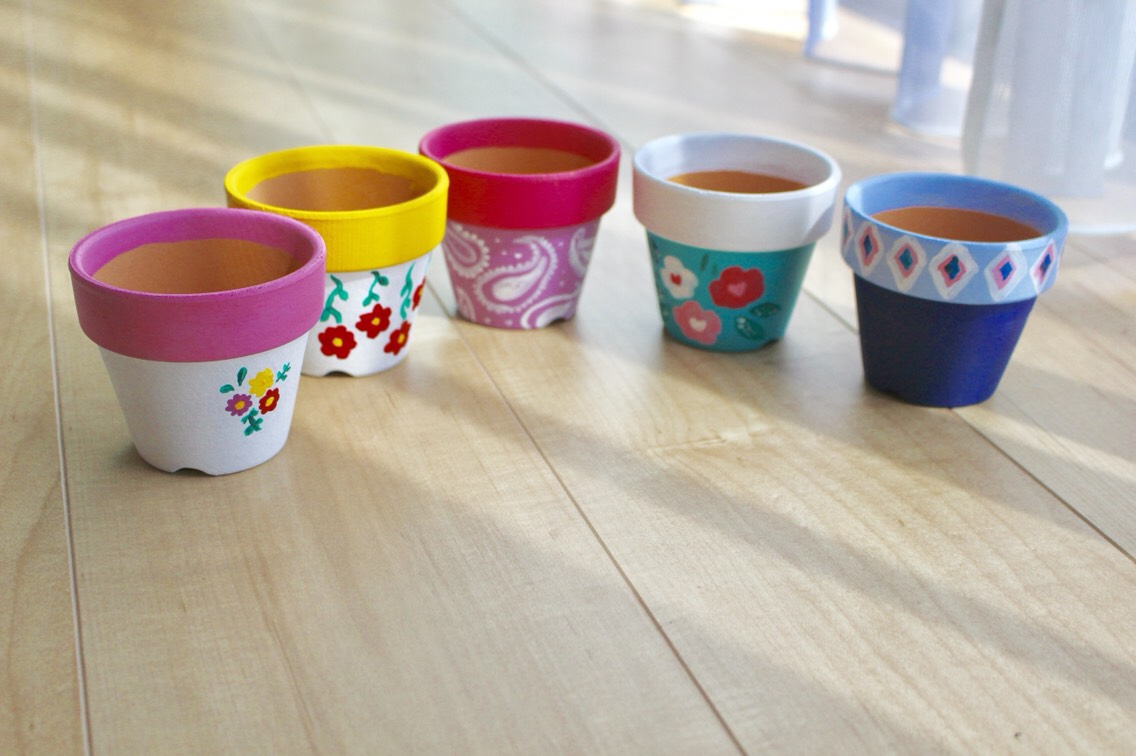 ペイント素焼き鉢 一輪挿し・花瓶・花器 pluriel 通販 4661368｜Creema