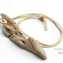 流木ネックレス  ～大自然の魅力～ ！Natural Driftwood No.1（A014) 2枚目の画像