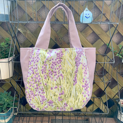 おさゆ様　ミモザＬサイズ　サークルフラワーLＬサイズ　グラニーバッグハンドメイド おさゆ様 ミモザLサイズ サークルフラワーLLサイズ グラニー