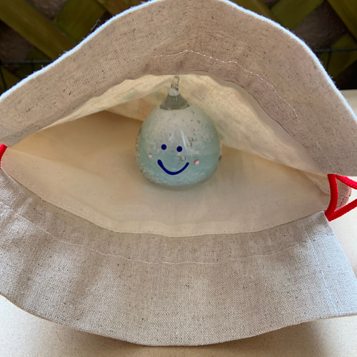 まんまる 巾着 ポーチ いたずらにゃんこ その他バッグ akenta