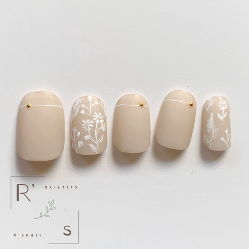 フラワーネイル ネイルチップ（つけ爪） r＇snail 通販