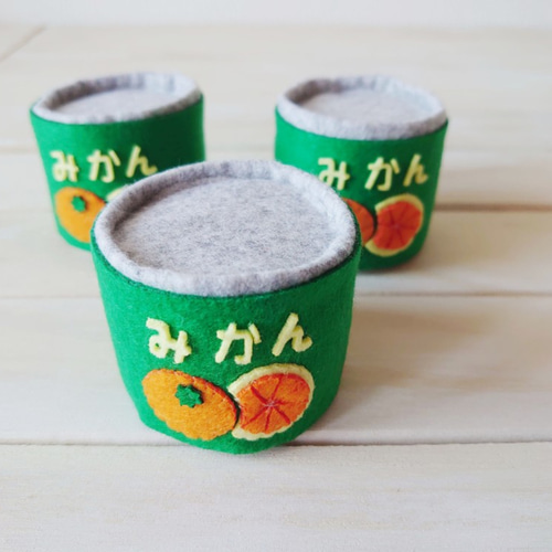 完成品】フェルト ままごと スーパーマーケット スイーツ編 8種セット
