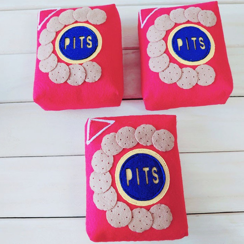完成品】フェルト ままごと スーパーマーケット みんな大好きお菓子③