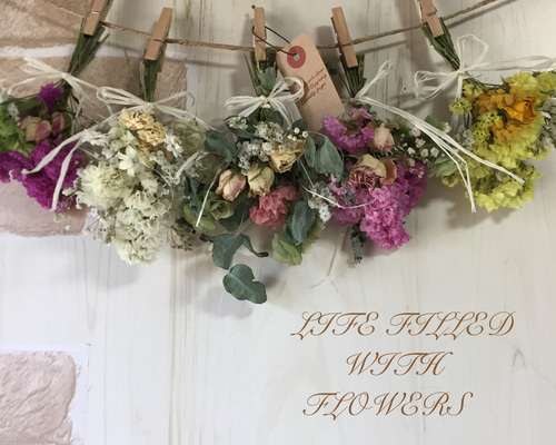 ドライフラワー スワッグ ガーランド ドライフラワースワッグガーランド ドライフラワー M's