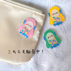 再販＊new!アマビエちゃん ブローチ 7枚目の画像