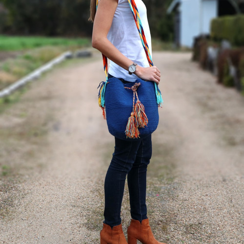☆ショルダーバッグ ☆WAYUU BAG（ワユーバッグ） ☆手編み ショルダー