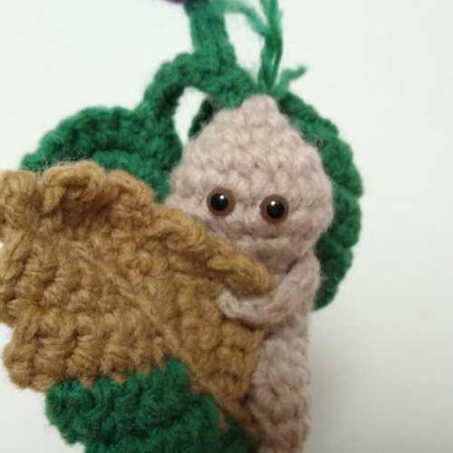 繋がり隊　マンドラゴラのあみぐるみ マンドラゴラのあみぐるみ | 虹色工房～かぎ編みとあみぐるみ～