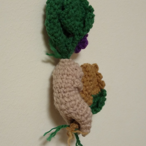 79..オパールモヘア　マンドラゴラのあみぐるみ あみぐるみモンスターズ」掲載キャラ紹介 □マンドラゴラ