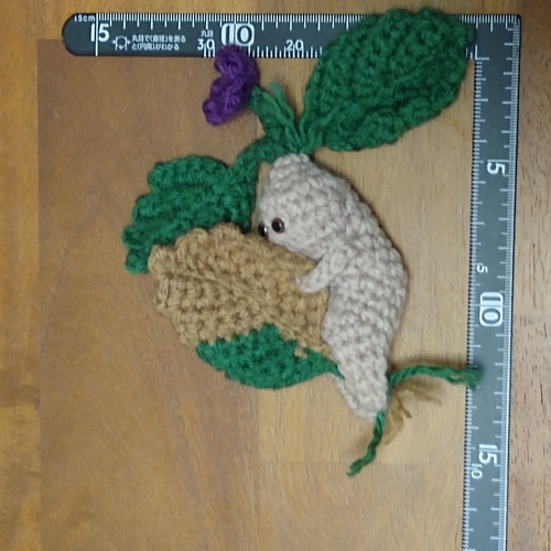 ●98.カッペリーニ　マンドラゴラのあみぐるみ マンドラゴラのあみぐるみ | 虹色工房～かぎ編みとあみぐるみ～