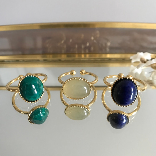 森の雑貨屋さん ヒスイ 翡翠 18K シルバーゴールド ネックレス