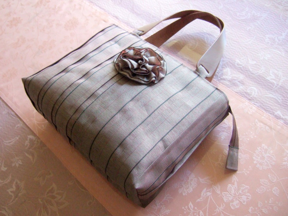 受注品　畳縁和のバッグ