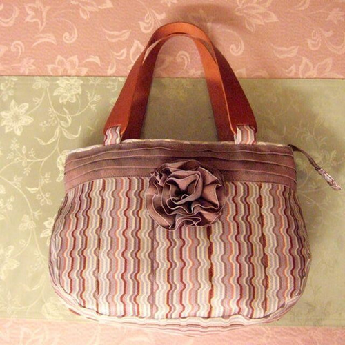 受注品 畳縁和のバッグ ハンドバッグ atelier-kirara 通販 8605393 