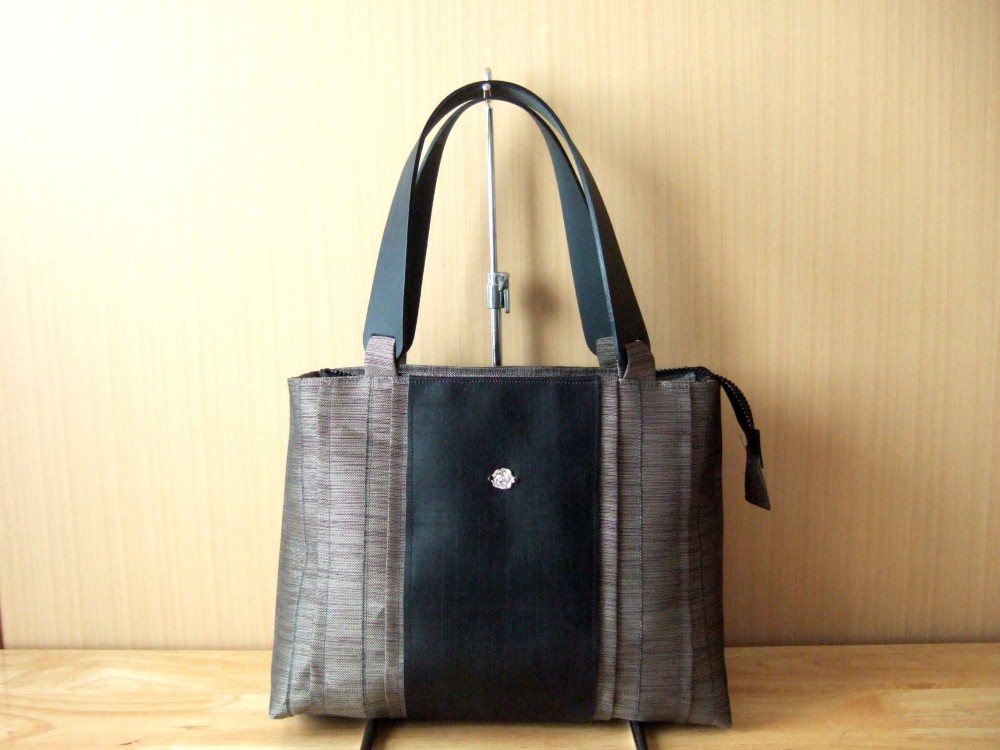 受注品　畳縁と革のバッグ 6色 23,000円