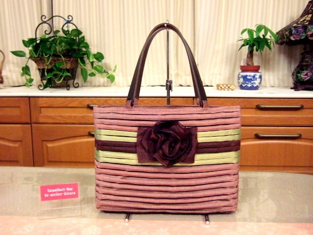 畳縁トートバッグ　2色