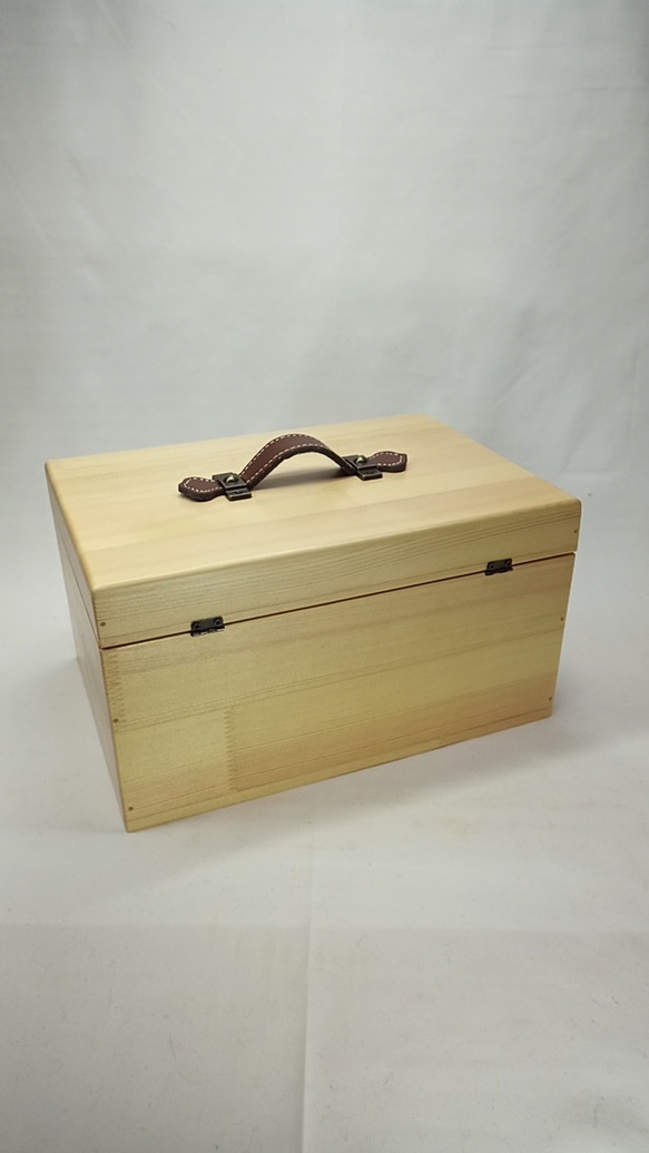 木製　薬箱・メイクBOX・ソーイングBOX　 シリーズ10th 4枚目の画像