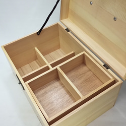 木製　薬箱・メイクBOX・ソーイングBOX　 シリーズ10th 5枚目の画像