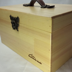 木製　薬箱・メイクBOX・ソーイングBOX　 シリーズ10th 10枚目の画像