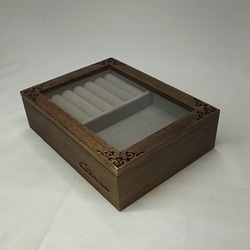 木製　リングケース　ジュエリーBOX  　４ｔｈ 7枚目の画像