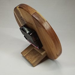 木製　ブルちゃんの置時計 6枚目の画像
