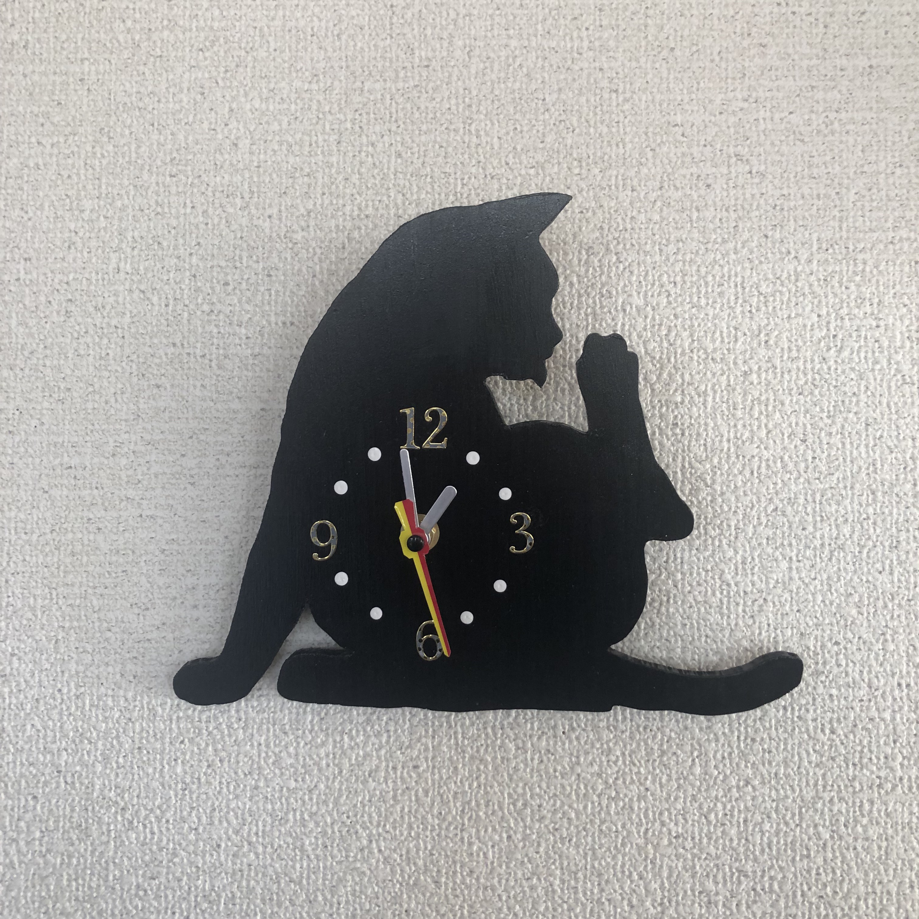 キヨ猫　壁掛け時計