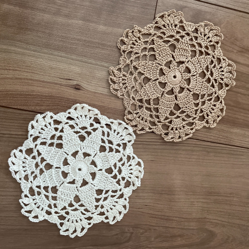 レース編みマット Mサイズ カーペット・絨毯・ラグ・マット Delightful