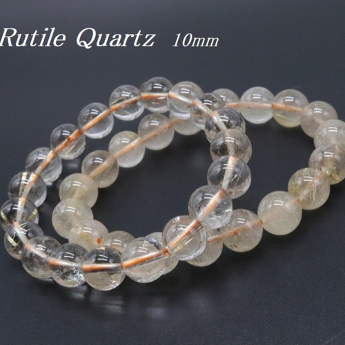 天然石 ゴールドルチルクォーツ ブレスレット ブレスレット Jewelry