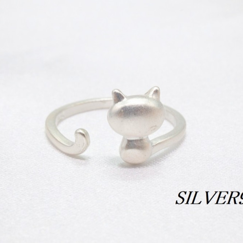 SILVER925 ネコ 猫 モチーフ リング 指輪・リング Jewelry SILVER925 ネコ 猫 モチーフ リング 指輪・リング Jewelry
