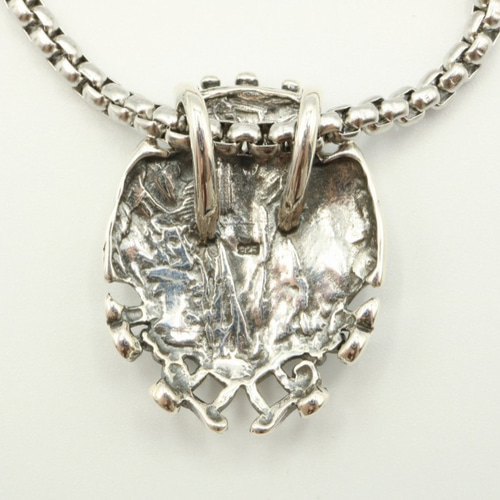 ネックレス　クロスモチーフ　シルバー925 SILVER925 クロス エンブレム モチーフ ネックレス ペンダント