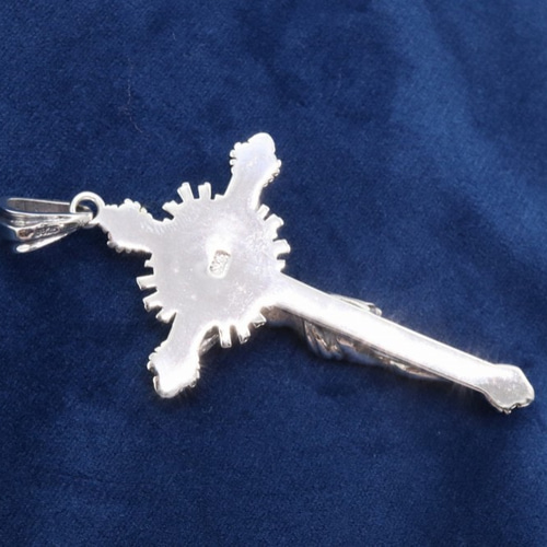 SILVER925 クロス 十字架 キリスト ペンダントトップ ペンダントトップ