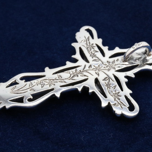 SILVER925 クロス 十字架 キリスト ペンダントトップ ペンダントトップ