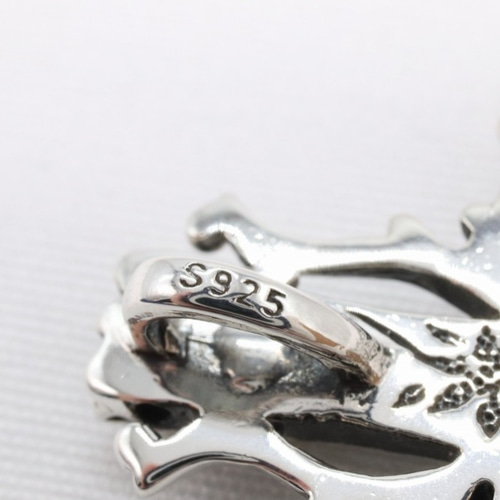 SILVER925 クロス 十字架 キリスト ペンダントトップ ペンダントトップ