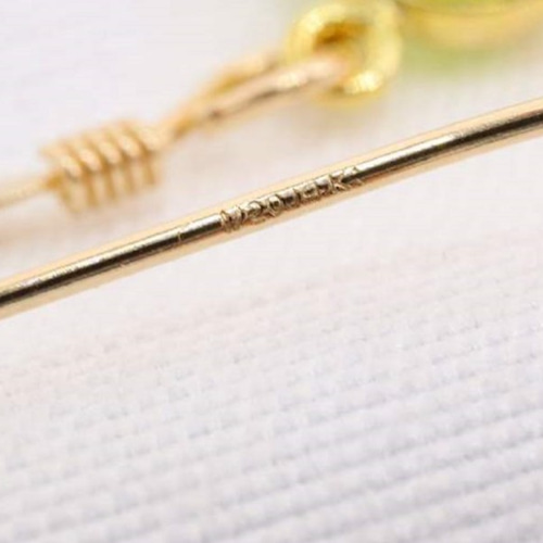 天然 ブルー オパール 8×6mm 14kgf ピアス ピアス（フック・チェーン