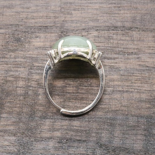 【ジョアぽん出品】ミャンマー産天然本翡翠 リング シルバー925 ミャンマー産天然本翡翠 リング シルバー925 - メルカリ