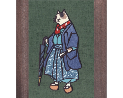 江戸のおもちゃ絵 猫の切り絵5 切り絵 伊勢屋 通販 10190088｜Creema