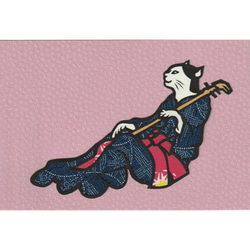 歌川国芳の猫 切り絵 2枚目の画像