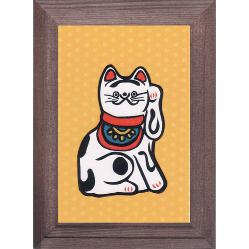 招き猫 切り絵 招き猫 伊勢屋 通販 10396088｜Creema(クリーマ)