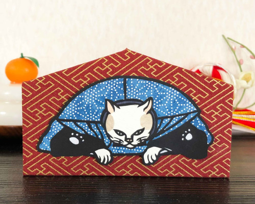 国芳の猫「猫の口上」切り絵の絵馬1 その他置物 伊勢屋 通販