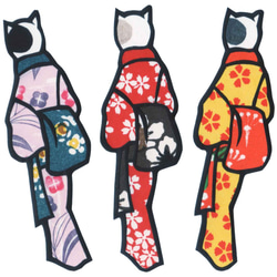 *數量有限* Cat Cutout Bookmark Kyoto Washi Ver. 3 件套 第3張的照片