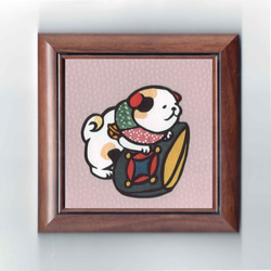 江戸のおもちゃ絵　犬の切り絵3 3枚目の画像