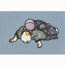 歌川国芳の猫 切り絵 2枚目の画像
