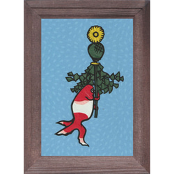 歌川広重 「名所江戸百景 水道橋駿河台」鯉のぼりの切り絵 切り絵 伊勢