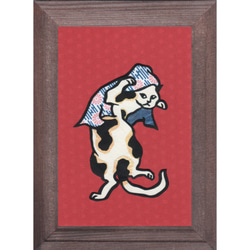 歌川国芳の猫 切り絵５ 1枚目の画像