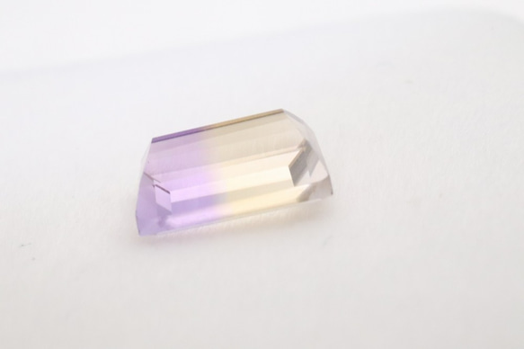 天然アメトリン 1.53ct ルース スクエア 6枚目の画像