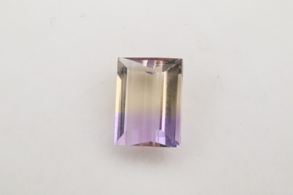 天然アメトリン 1.53ct ルース スクエア 7枚目の画像