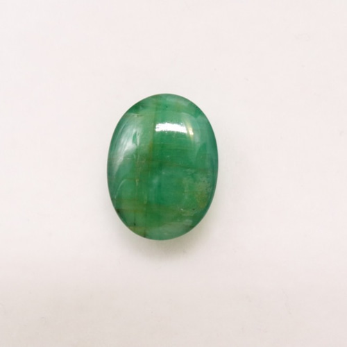【送料込】 天然エメラルド 4.003ct カボション ルース 宝石ソーティング エメラルド